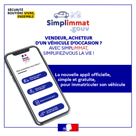Simplimmat : application officielle pour immatriculer son véhicule