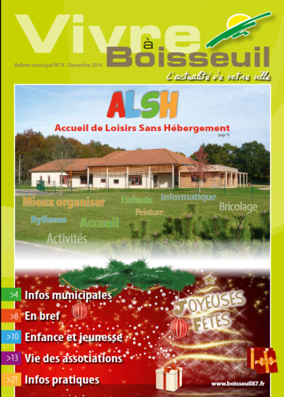 Bulletin municipal n° 74
