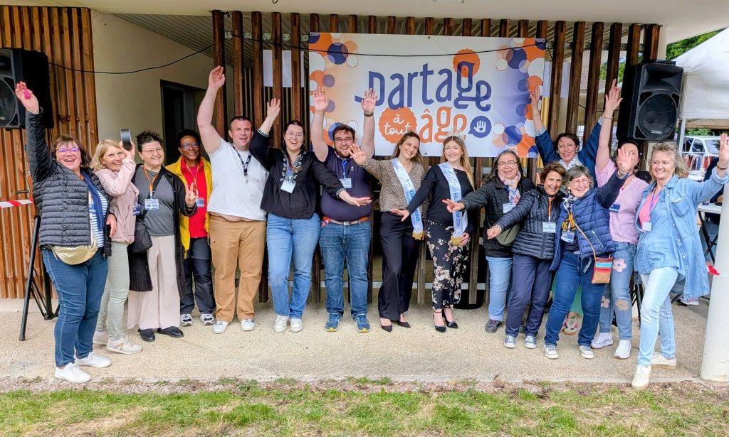 Bénévoles de l’association lors du vide grenier 2026 – 06 juin 2026.